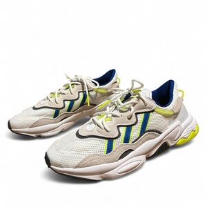 Adidas Originals Ozweego Mens Size 9.5 Cloud With Royal Blue Medium NWT